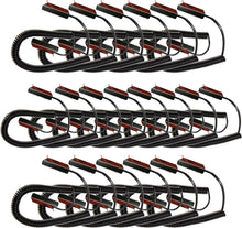 Load image into Gallery viewer, Durable Black Coiled Security Cable Tether for Remote Control - 10 Feet Stretch