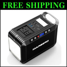Load image into Gallery viewer, Lightweight 237Wh Mini Generator with LED Light - Perfect for Outdoor Adventures
