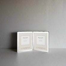 Load image into Gallery viewer, Velvet-Backed Silver Plated Double Picture Frame - 8 x 10, Ideal Gift Option