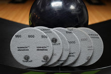 Load image into Gallery viewer, All-In-One Bowling Sanding Pad Set - 6 Pack with Varied Grits for Optimal Care