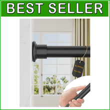 Load image into Gallery viewer, Innovative Spring Loaded Adjustable Tension Curtain Rod for Windows &amp; Showers