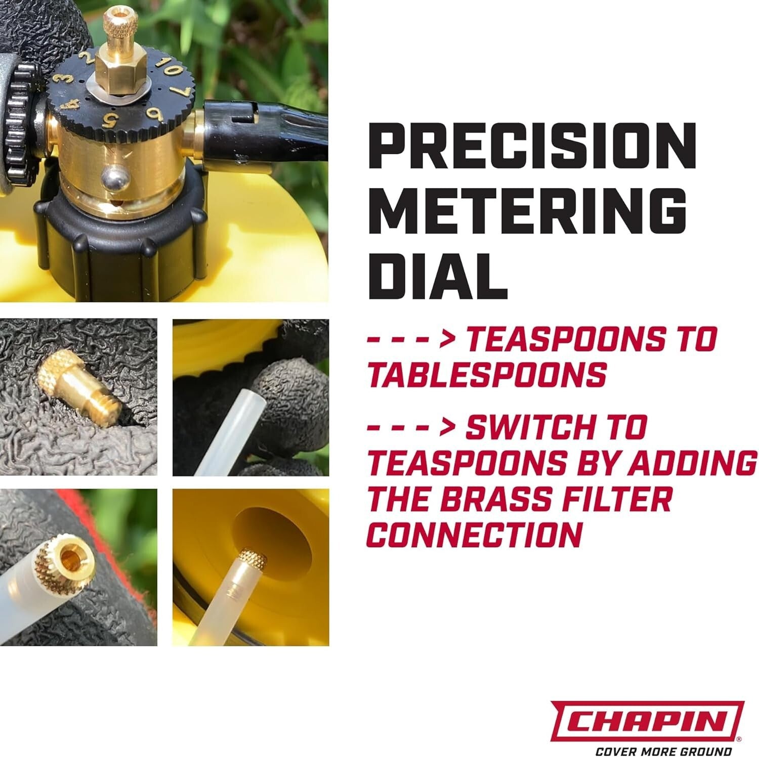 Professional 32 Ounce Hose-End Sprayer with 16 Mixing Ratios – Ideal for Gardens