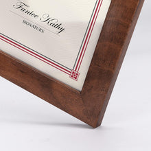 Load image into Gallery viewer, Rustic 8.5x11 Frames Set of 12 - Lightweight Decorative Document Display
