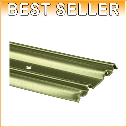 48-Inch Roll-Formed Steel Track for By-Passing Mirror Doors in Champagne Gold