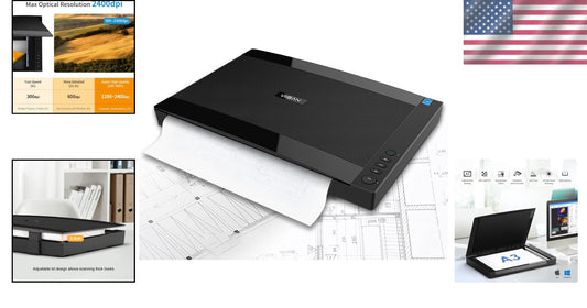 VF3240 Large Format Scanner with Auto-Scan - Perfect for Documents & Photos