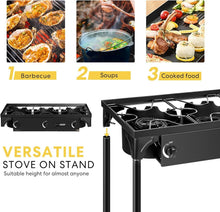 Load image into Gallery viewer, Multi-Functional Heavy-Duty Propane Stove – Ideal for Outdoor Events &amp; Cooking