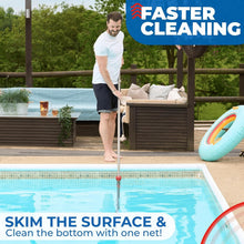Load image into Gallery viewer, 19" Fine Mesh Pool Net with Deep Bag - Fast &amp; Efficient Skimming Solution