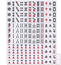 Load image into Gallery viewer, Professional Chinese Mahjong Set with 146 Scratch-Resistant Tiles - Travel Case