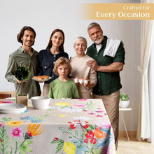 Load image into Gallery viewer, Elegant 100% Cotton Table Cloth 60 x 90 Inches for All Occasions - Jardin D'Ete