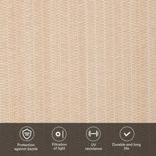 Load image into Gallery viewer, Stylish 4' x 6' Cordless Outdoor Shade - Safe, Easy, &amp; Breathable for Your Home