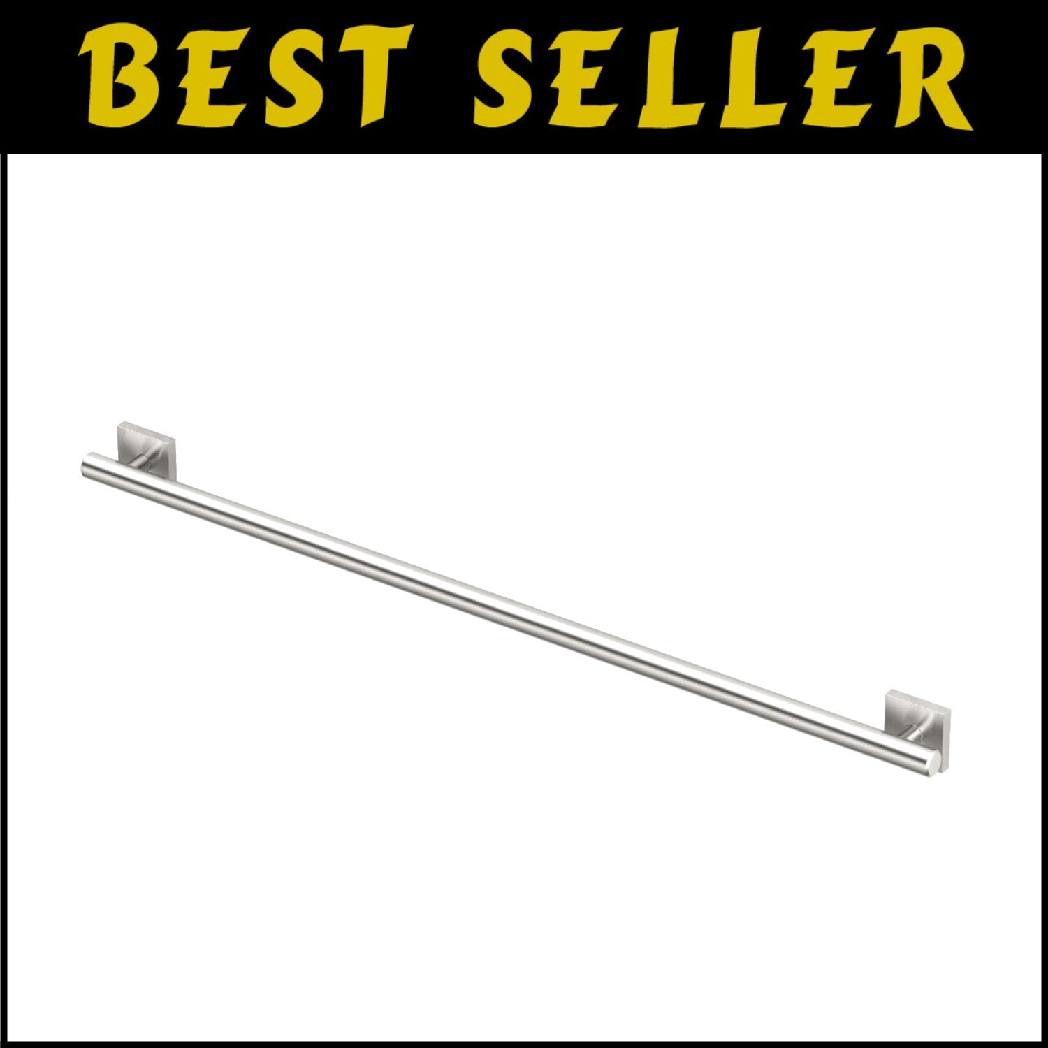 Transitional 42-Inch Stainless Steel Grab Bar for Bathroom Safety & Style