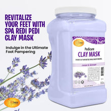 Load image into Gallery viewer, Lavender &amp; Wildflower Clay Mask - 128 Oz Deep Cleansing &amp; Hydrating Treatment