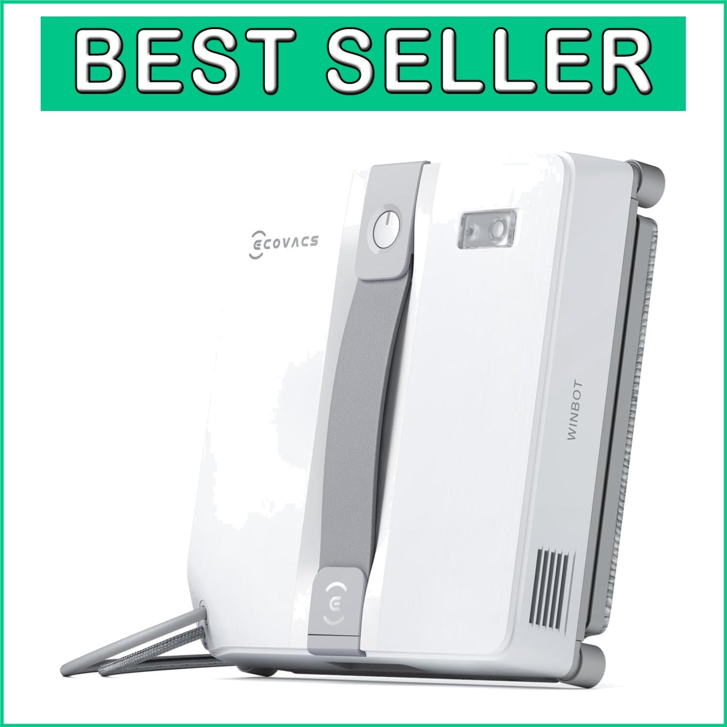 Effortless Cleaning with Ultrasonic Window Robot - Compact & Intelligent Design