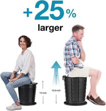 Load image into Gallery viewer, Versatile Retractable Travel Toilet for Adults &amp; Kids - Compact &amp; Sturdy Design