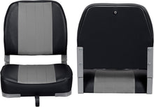 Load image into Gallery viewer, Lightweight Folding Boat Seats - Marine Vinyl with Cushion for Fishing Comfort