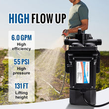 Load image into Gallery viewer, Professional-Grade Water Pump - 110V, 6.0 GPM, Perfect for Home &amp; Industrial Use