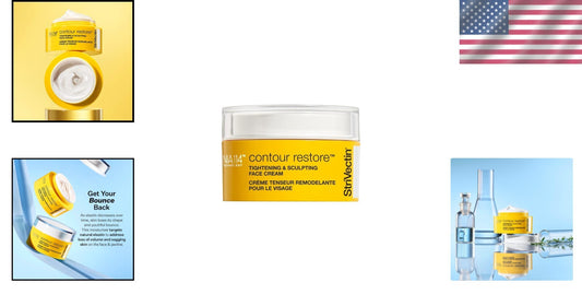 Sculpting Moisture Cream with Natural Elastin - Tighten and Firm Skin 1.7 Fl Oz