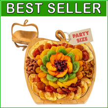 Load image into Gallery viewer, Gourmet Dried Fruit and Nut Tray - Vegan, Gluten-Free Gift for All Occasions