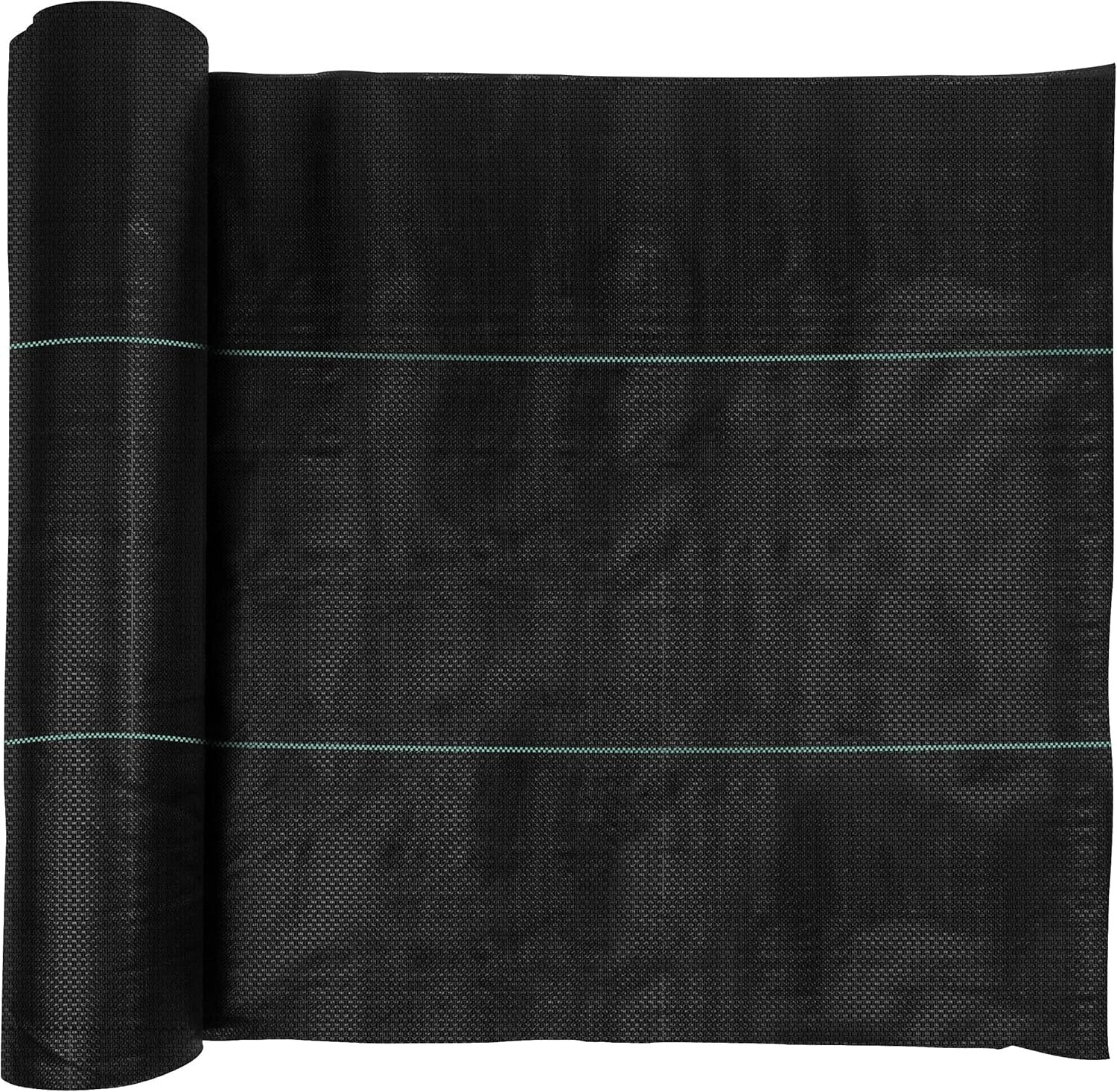 Heavy-Duty 4 oz Woven Geotextile Fabric - 50 Year Driveway Stabilization, 6x250