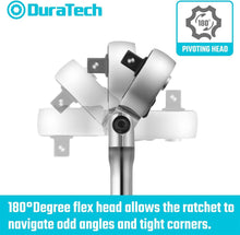 Load image into Gallery viewer, Pro-Grade Flex-Head Ratchet Set - 180° Pivot, Quick-Release Ratcheting Tools