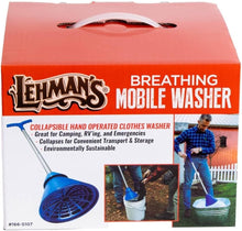 Load image into Gallery viewer, Breathing Agitator Washing Plunger - Compact, Heavy Duty, No Electricity Needed