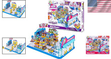 Load image into Gallery viewer, Interactive Mini Brands Mini Mart Playset w/ 5 Mystery Minis - Build &amp; Play