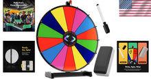 Load image into Gallery viewer, Durable 14-Slot Prize Wheel with Smooth Spin - Ideal for Carnivals &amp; Trade Shows