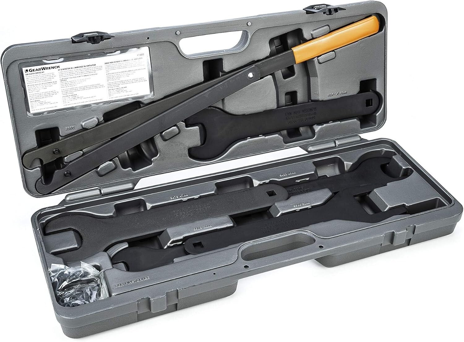 Lightweight Fan Clutch Service Kit in Blow-Molded Case - Lifetime Guaranteed