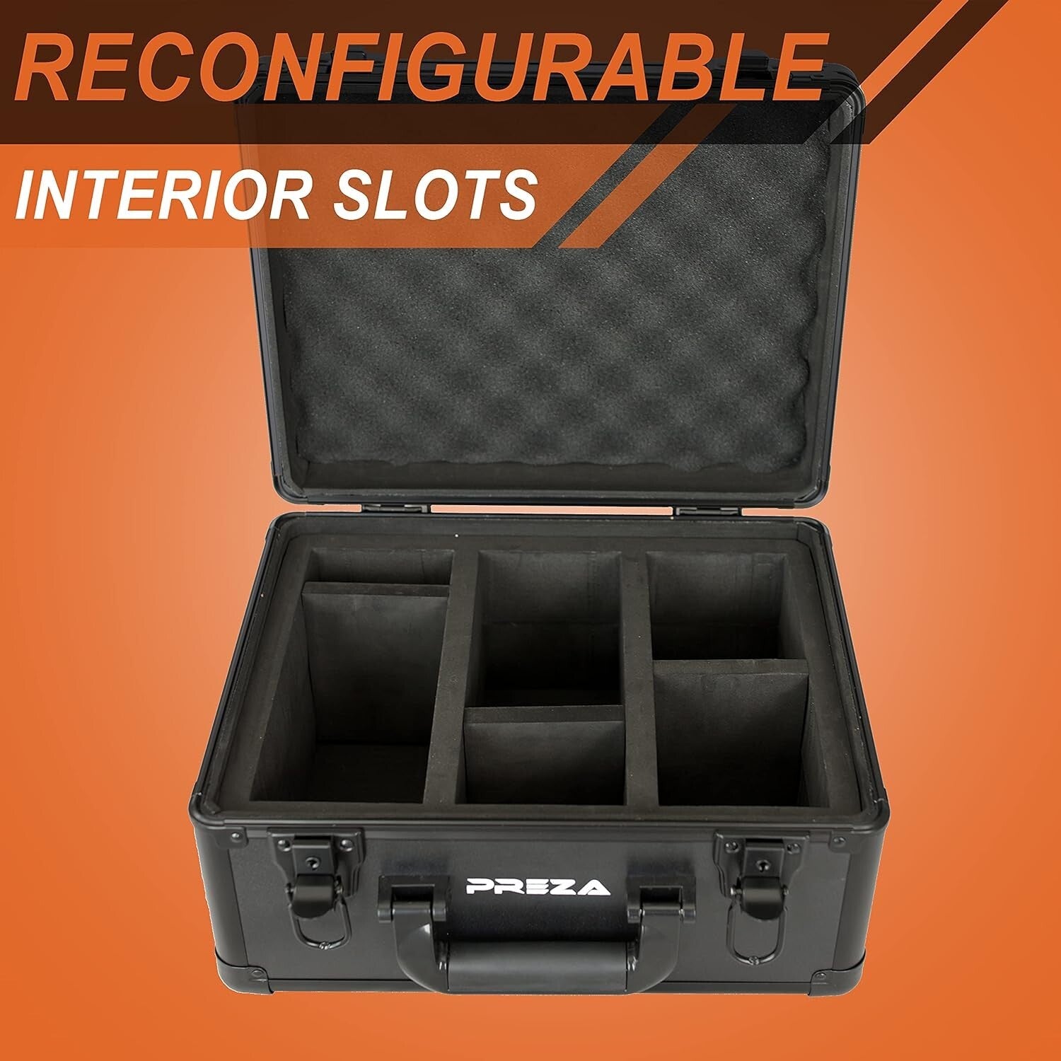 Compact Lockable Trading Card Case - 36L Storage for Graded Card Collections