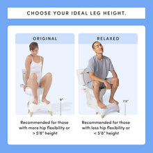 Load image into Gallery viewer, Elevated Ergonomic Toilet Stool – 9 Inches of Style for Better Bowel Health