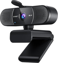 Load image into Gallery viewer, Portable 2K Webcam with Foldable Design &amp; Advanced Noise Reduction for Clarity