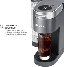 Load image into Gallery viewer, Versatile Drip Coffee Machine: 4 Brew Sizes &amp; 66oz Removable Reservoir - Gray