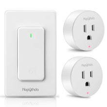 Load image into Gallery viewer, Portable Wireless Remote Outlet with Safety Features - 2 Outlets, 4000V Surge