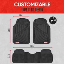 Load image into Gallery viewer, Resistance to Cracks with FlexTough Rubber Floor Mats - Heavy-Duty Protection