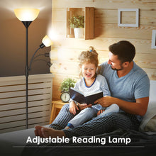 Load image into Gallery viewer, Compact Adjustable Floor Lamp with E26 Base – Stylish Solution for Any Room