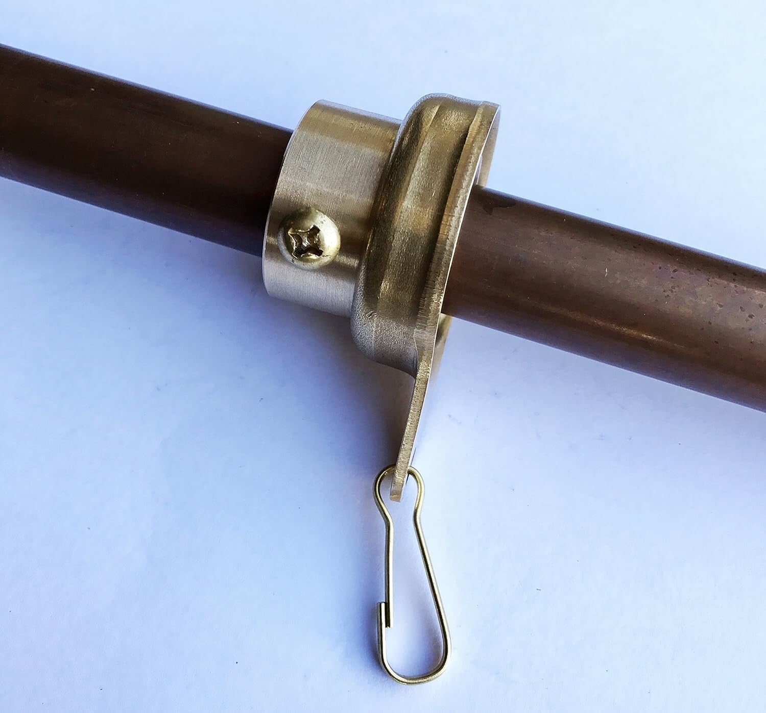 1" Brass Flagpole Rotating Rings - Tangle-Free Solution with Lifetime Guarantee