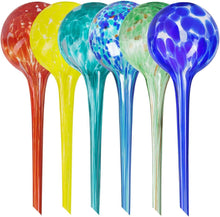 Load image into Gallery viewer, Multicolored 6-Pack of Automatic Plant Watering Globes – 200 ml Each for 7 Days