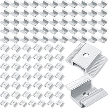 Load image into Gallery viewer, Durable 1.06 Inch Solar Panel Mid Clamps - Corrosion-Resistant Mounting Kit