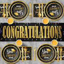 Load image into Gallery viewer, Class of 2025 Disposable Dinnerware - 350 PCS Set for Unforgettable Celebrations