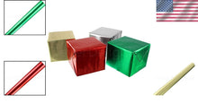 Load image into Gallery viewer, Assorted Metallic Gift Wrap - 4 Rolls Total, 250 Sq Ft - Perfect for Holidays