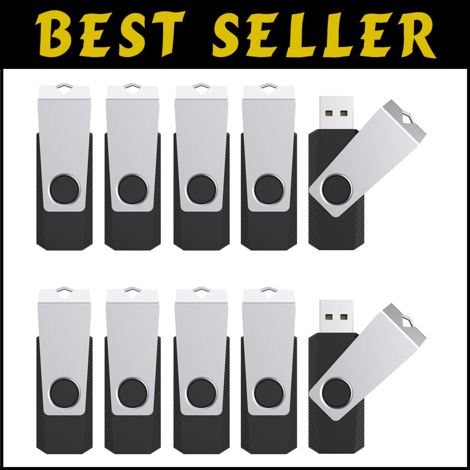 Lightweight 100 Pack of 128MB USB Flash Drives - Versatile Storage Solutions