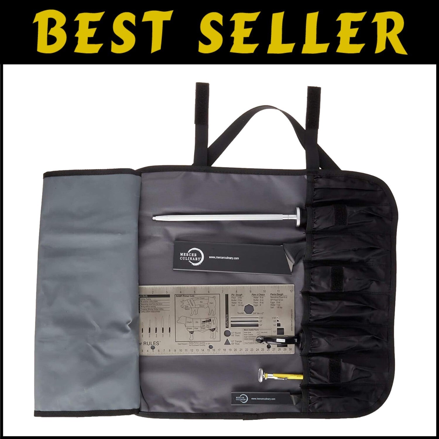 Complete 9-Piece Culinary Kit in Portable Case - Your Gourmet Kitchen Essentials