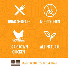Load image into Gallery viewer, Healthy &amp; Delicious Chicken Jerky Dog Treats - 2 x 12oz Packs, All Life Stages