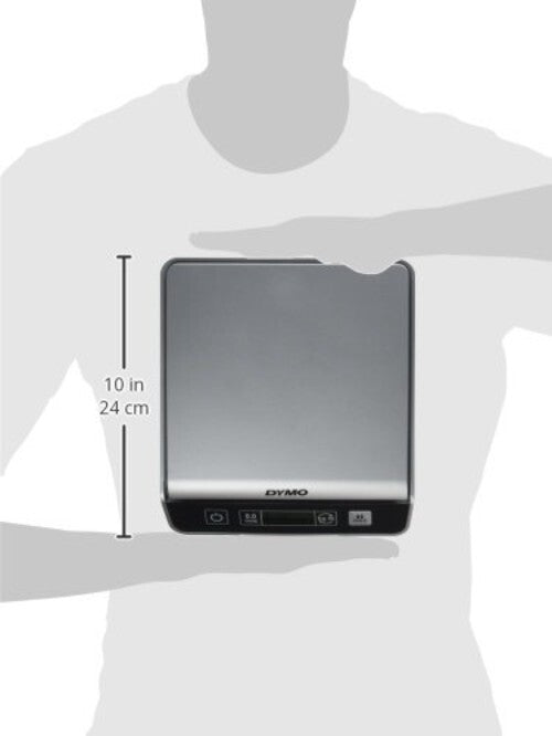 Space-Saving M25 Digital Scale with Tare Function for Packages & Envelopes