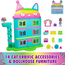 Load image into Gallery viewer, Gabby's 14-Pc Interactive Dollhouse Set - 25-Inch Celebration Toy for Kids