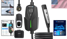 Load image into Gallery viewer, Portable 32A Level 2 EV Charger for All NACS Vehicles - Waterproof &amp; Reliable