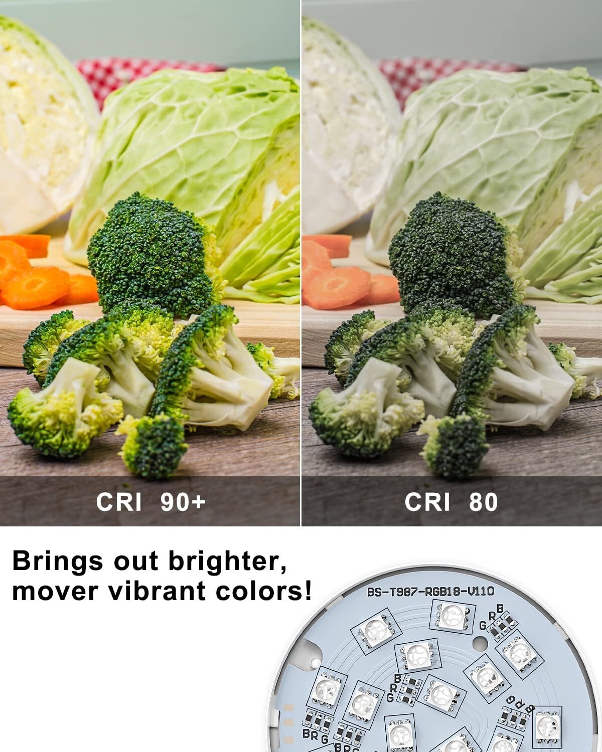 4-Pack Under Cabinet Smart Puck Lights - Adjustable Colors & Remote Control