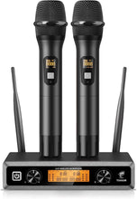 Load image into Gallery viewer, All-Metal Wireless Karaoke Microphone Set - Crystal Clear Sound for Any Occasion