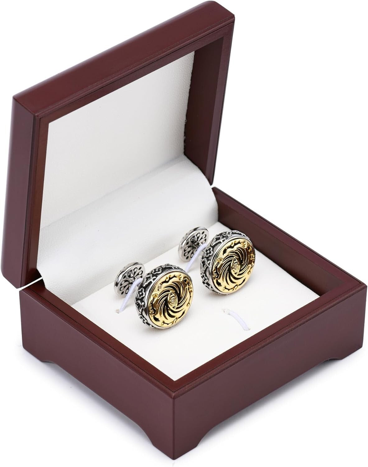 Elegant Men's Cufflinks Gift Set - Ideal for Fathers, Grooms & Business Deals