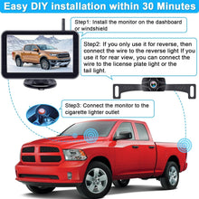Load image into Gallery viewer, 7-Inch HD 1080P Wireless Backup Camera - Night Vision &amp; Waterproof for Trucks